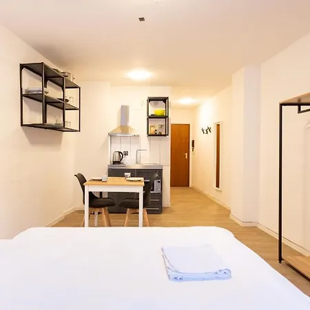Modernes In Der Innenstadt Appartement Würzburg