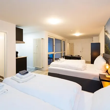 Modernes In Der Innenstadt Appartement Würzburg