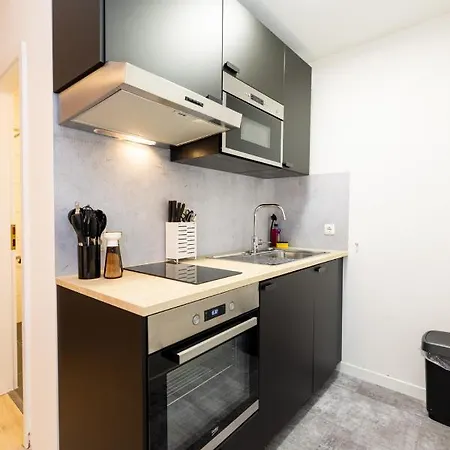 Modernes In Der Innenstadt Appartement Würzburg